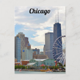 Postal Pier y Hancock de la Marina Skyline de Chicago