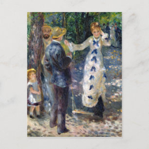 Postal Pierre A Renoir   La Swing