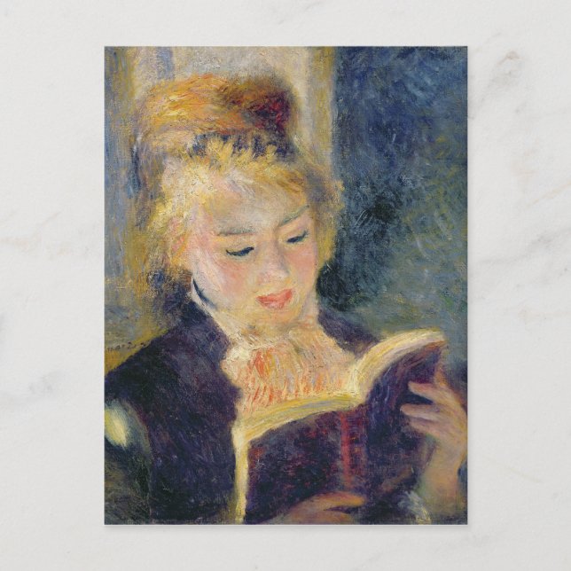 Postal Pierre A Renoir | Lectura Chica (Anverso)