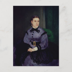 Postal Pierre A Renoir   Retrato de Mademoiselle Sicot