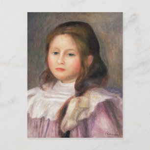 Postal Pierre A Renoir   Retrato de un niño 2