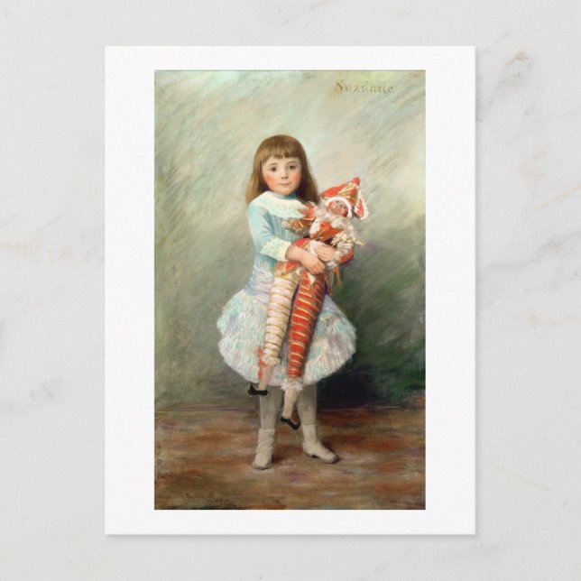 Postal Pierre A Renoir | Suzanne (Anverso)