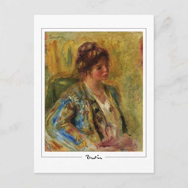 Postal Pierre-Auguste Renoir #139-3 - Postcard Bella Arte (Anverso)