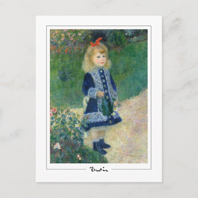 Postal Pierre-Auguste Renoir #1 - Postcard Bella Artes (Anverso)