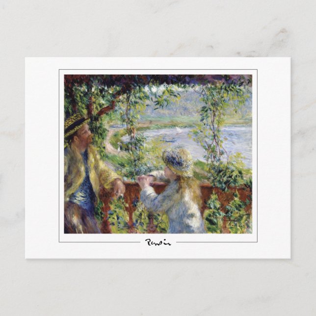 Postal Pierre-Auguste Renoir #361 - Postcard Bella Artes (Anverso)