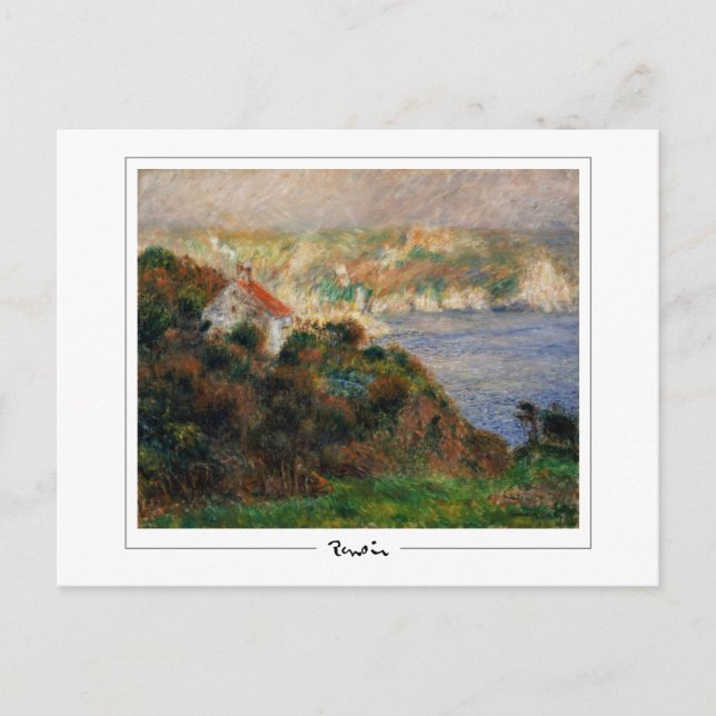 Postal Pierre-Auguste Renoir #9-3 - Postcard Bella Artes (Anverso)