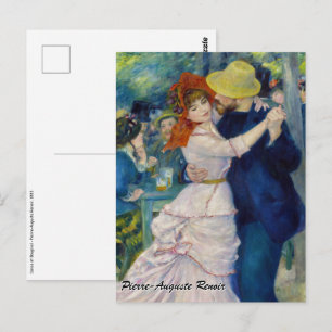 Postal Pierre-Auguste Renoir - Baile en Bougival