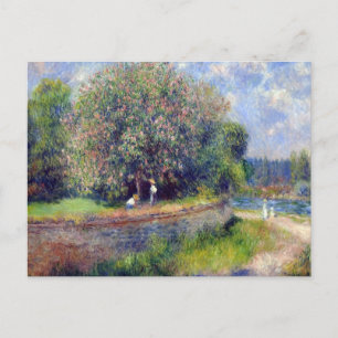 Postal Pierre-Auguste Renoir Chestnut Tree