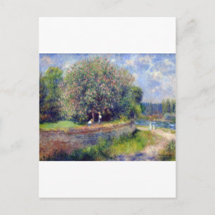 Postal Pierre-Auguste Renoir Chestnut Tree