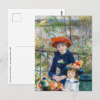 Pierre-Auguste Renoir - Dos hermanas en la Terraza