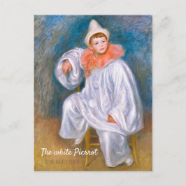 Postal Pierre-Auguste Renoir El Pierrot Blanco CC1066