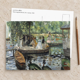 Postal Pierre-Auguste Renoir - La Grenouillere
