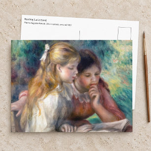 Postal Pierre-Auguste Renoir - La Lectura