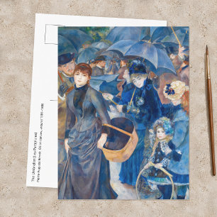 Postal Pierre-Auguste Renoir - Las sombrillas