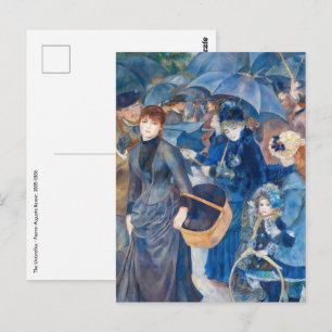 Postal Pierre-Auguste Renoir - Los paraguas