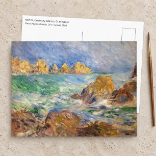 Postal Pierre-Auguste Renoir - Marina, Guernesey