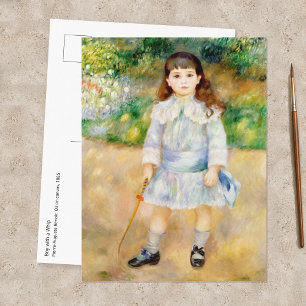 Postal Pierre-Auguste Renoir - Niño con un látigo