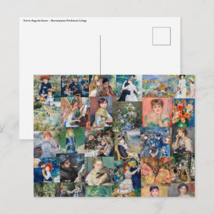 Postal Pierre-Auguste Renoir - Obra maestra