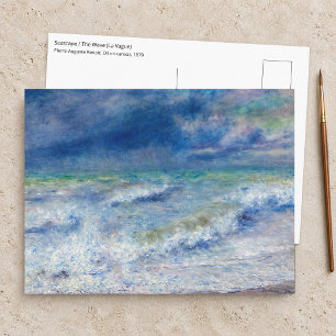 Postal Pierre-Auguste Renoir - Paisaje marino