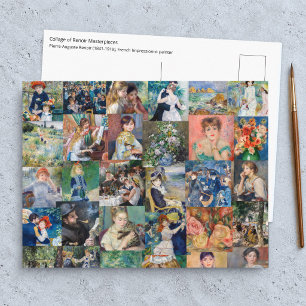 Postal Pierre-Auguste Renoir - Rompecabezas de obras maes