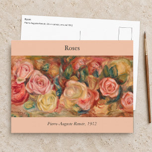 Postal Pierre-Auguste Renoir - Rosas