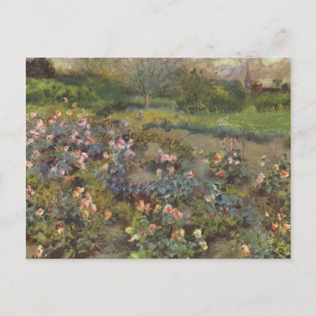 Postal Pierre Auguste Renoir Vintage Rosenhain (Anverso)