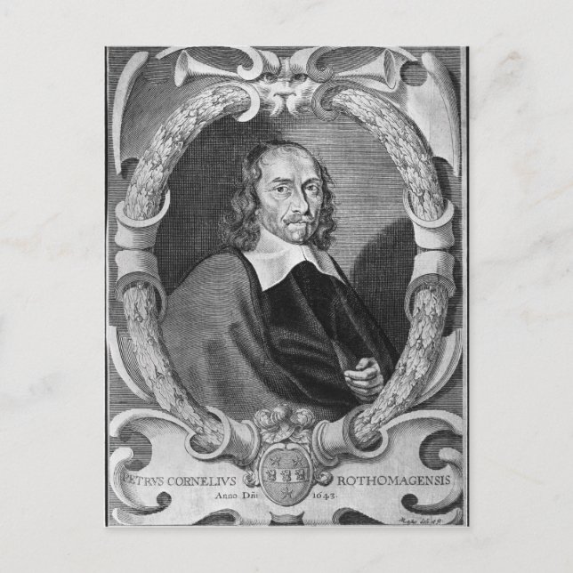 Postal Pierre Corneille 1643 (Anverso)
