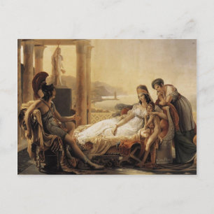 Postal Pierre Guerin-Mifortunas de la ciudad de Troya