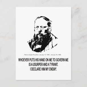 Postal Pierre-Joseph Proudhon