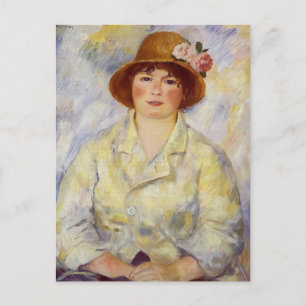 Postal Pierre Renoir-Aline Charigot (futura Madame Renoir