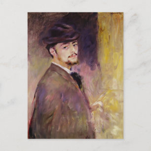 Postal Pierre Renoir - Autorretrato a los 35 años
