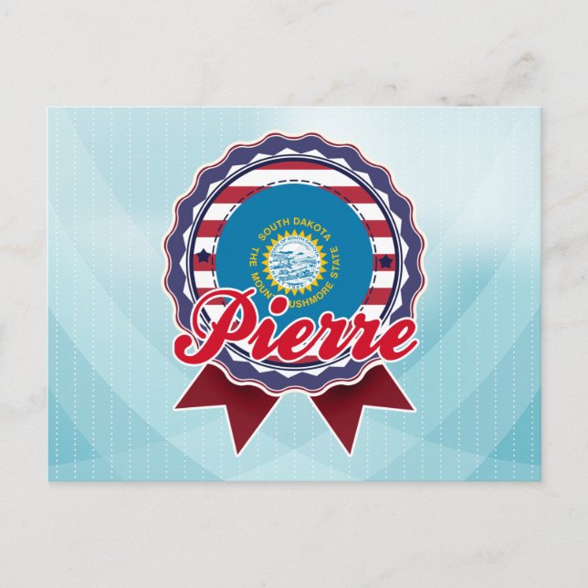 Postal Pierre, SD (Anverso)