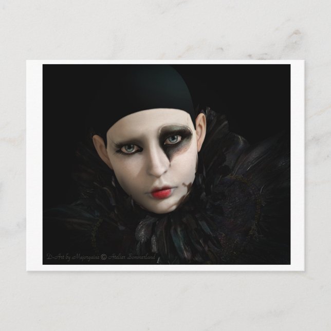 Postal Pierrot (Anverso)