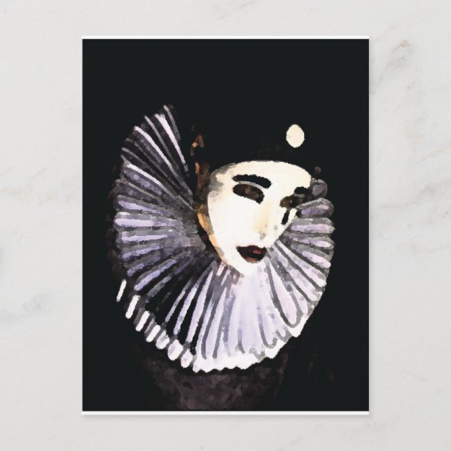 Postal Pierrot (Anverso)