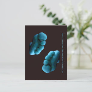 POSTAL PIES AZULES POR MARK EDWARD WESTERFIELD 2020