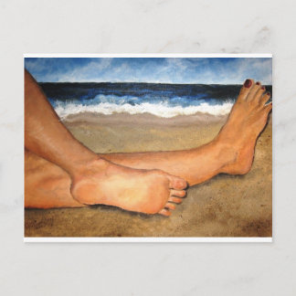 Postal Pies de playa