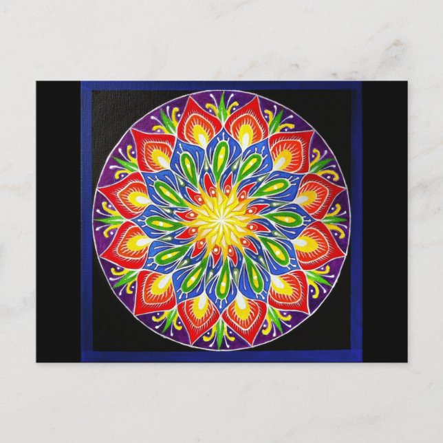 Postal Pies de un pájaro tropical (postal) (Anverso)