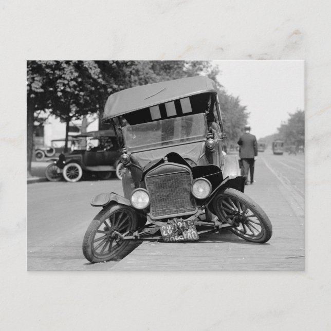 Postal Pies mostrados, 1922 (Anverso)