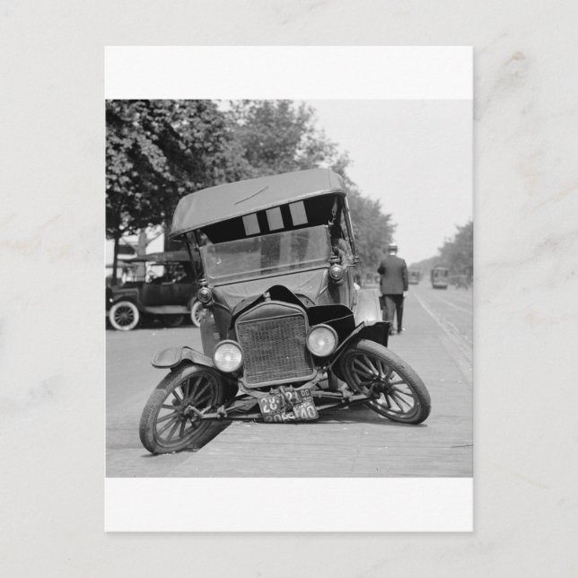 Postal Pies mostrados, 1922 (Anverso)