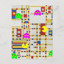 Postal Piet-Man at Arcade Mondrian