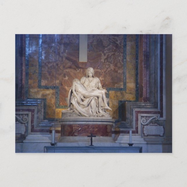 Postal Pieta (Anverso)