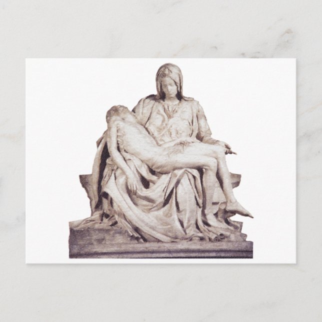 Postal Pieta (Anverso)