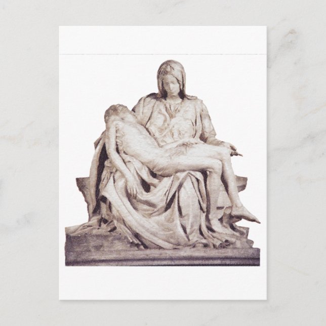 Postal Pieta (Anverso)