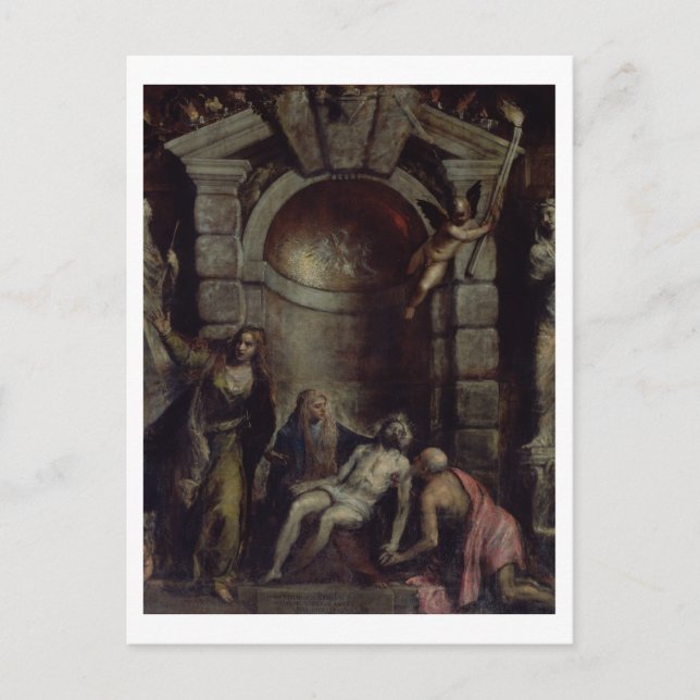 Postal Pieta (Anverso)