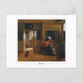 Postal Pieter de Hooch #111 - Postcard Bella Artes