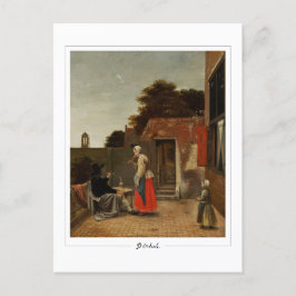 Postal Pieter de Hooch #112 - Postcard Bella Artes