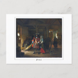 Postal Pieter de Hooch #4 - Postcard Bella Artes