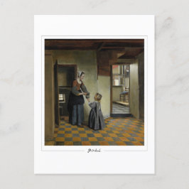 Postal Pieter de Hooch #81 - Postcard Bella Artes