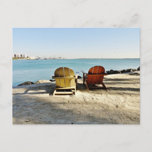 Postal Pieza en el centro de Miami Postcard (Anverso)