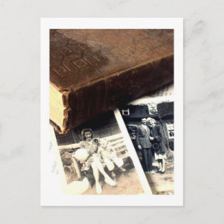 Postal piezas de un libro de cuentos